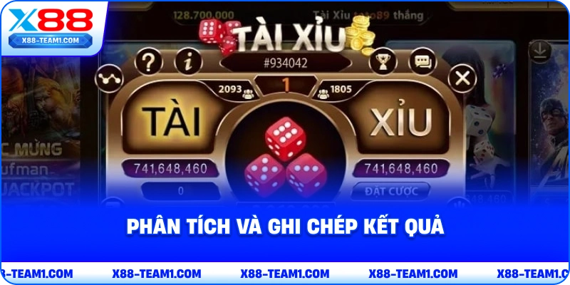 Cách Soi Cầu Tài Xỉu Bách Chiến Bách Thắng Tại X88 3 phan-tich-va-ghi-chep-ket-qua